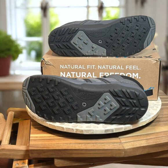 Xero Xcursion Fusion Men’s 14 Waterproof Hiking Boot Zero-Drop Asphalt / Gray - Picture 11 of 11